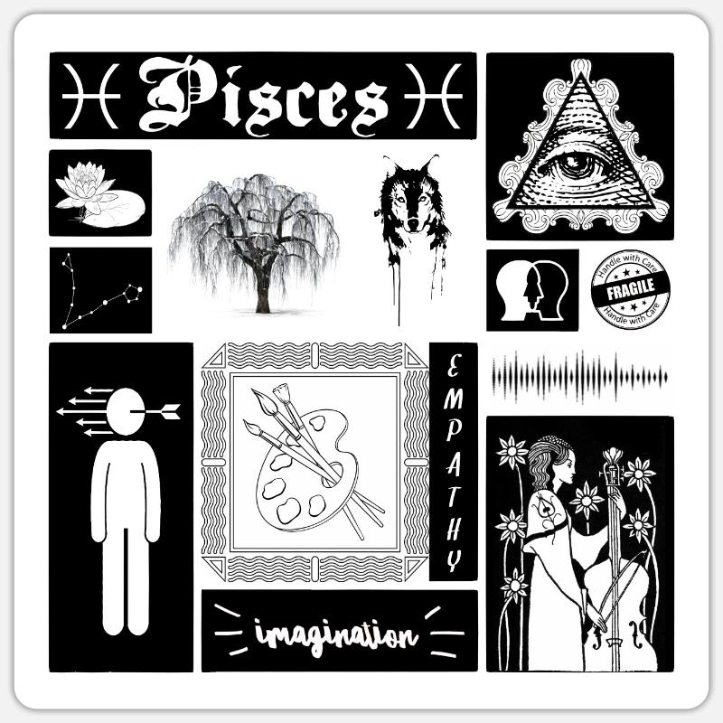 Sticker Größe S (10 x 10 cm) - 