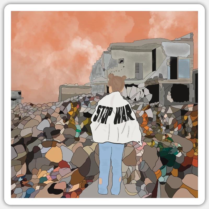 Sticker size S (10 x 10 cm) - 