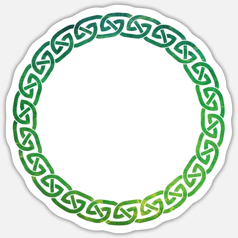 Celtic Knot - Sticker size S (10 x 10 cm) - white matte
