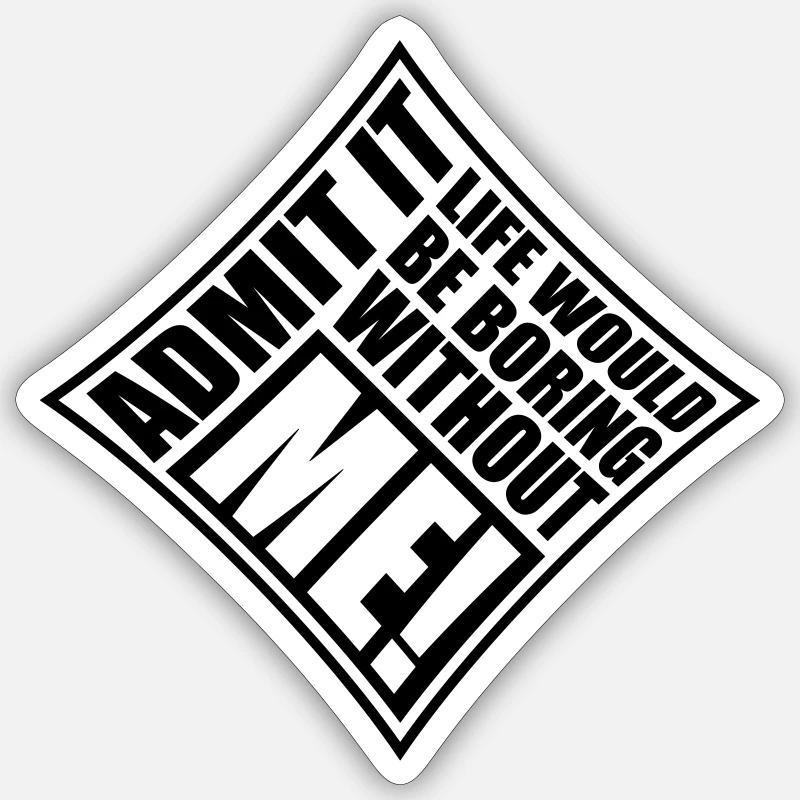 Sticker Größe S (10 x 10 cm) - 