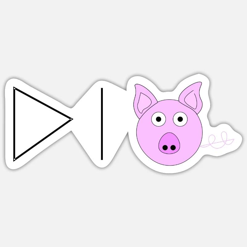 Sticker taille S (10 x 10 cm) - 