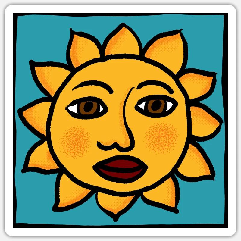 Sticker Größe S (10 x 10 cm) - 