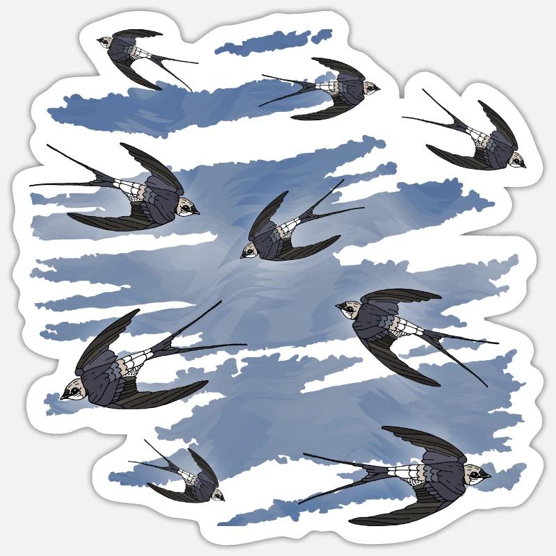 Sticker Größe S (10 x 10 cm) - 
