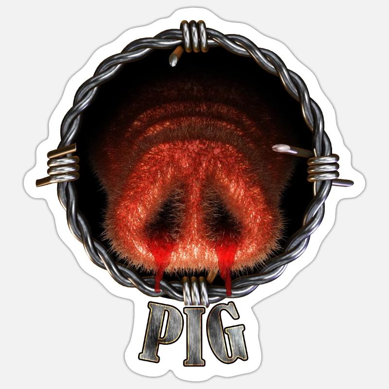 Sticker taille S (10 x 10 cm) - 