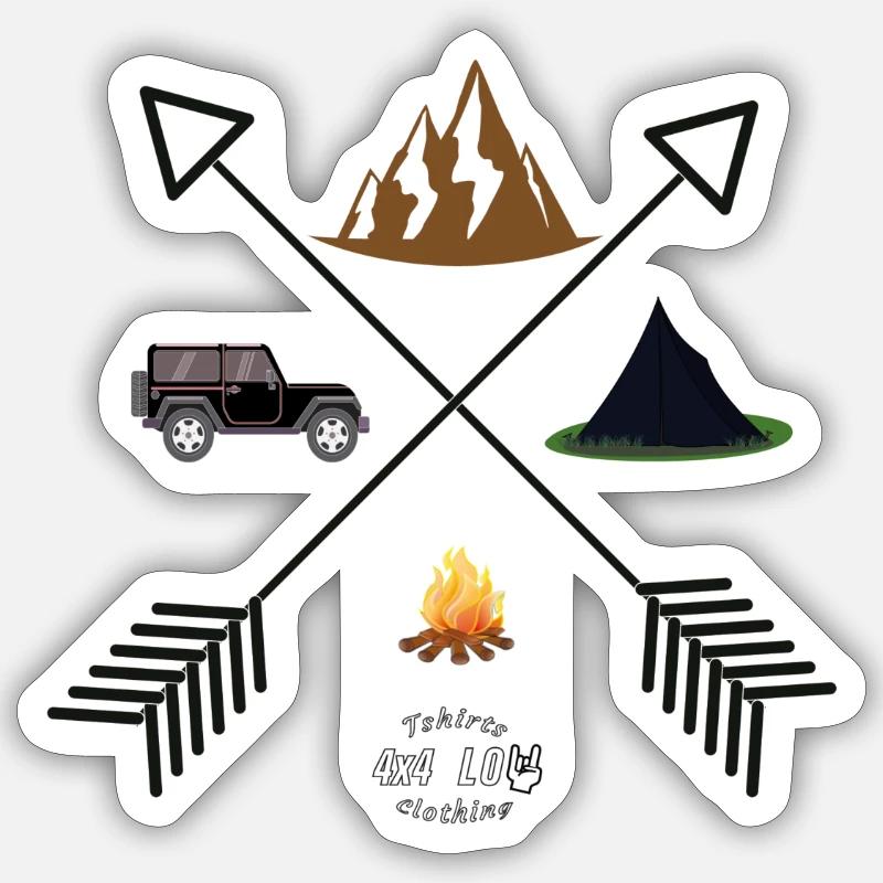 Sticker Größe S (10 x 10 cm) - 