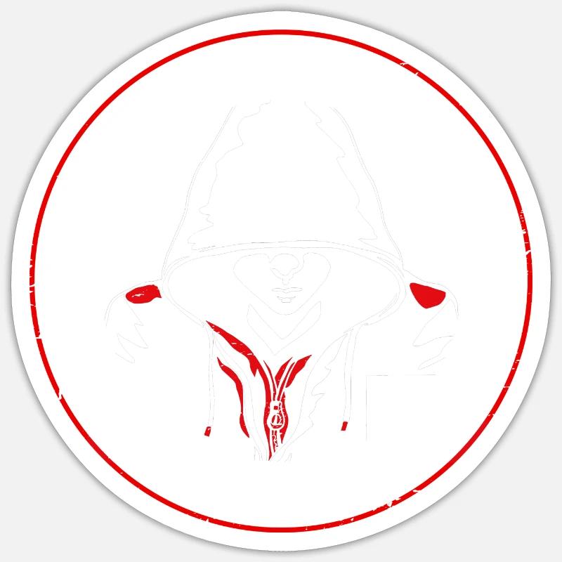 Programmer Coder Software Developer - Sticker size S (10 x 10 cm) - white matte