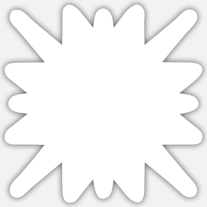 Sticker Größe S (10 x 10 cm) - 