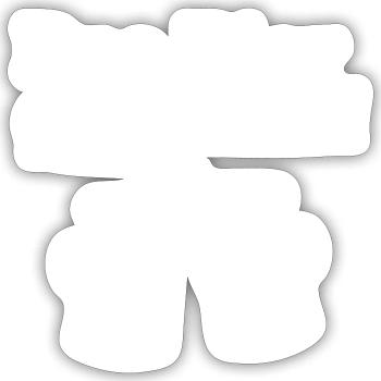 Das Bier gewinnt! - Sticker Größe S (10 x 10 cm) - Mattweiß - Vorne