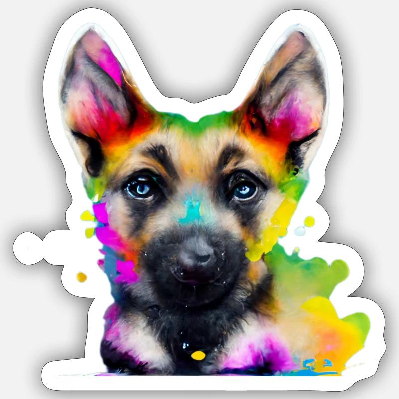 Sticker Größe S (10 x 10 cm) - 