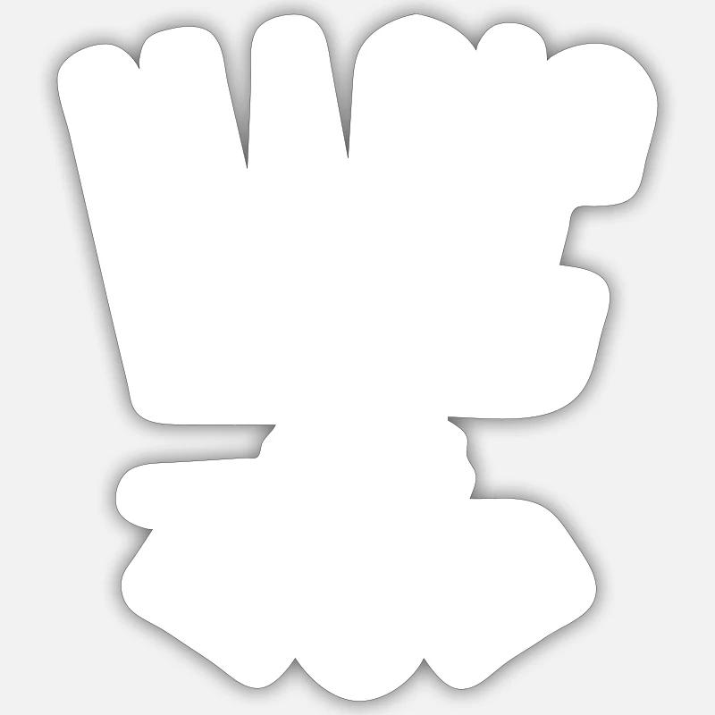 Magic mom - Sticker taille S (10 x 10 cm) - blanc mat