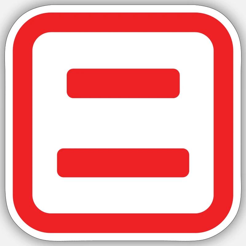 Sticker size S (10 x 10 cm) - 