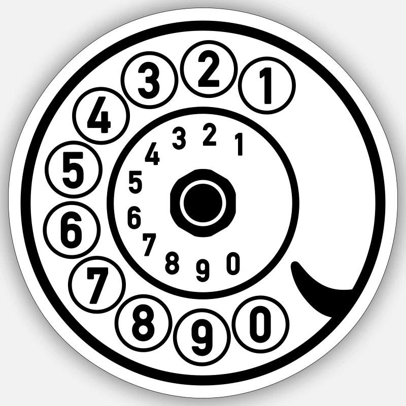 Sticker størrelse S (10 x 10 cm) - 