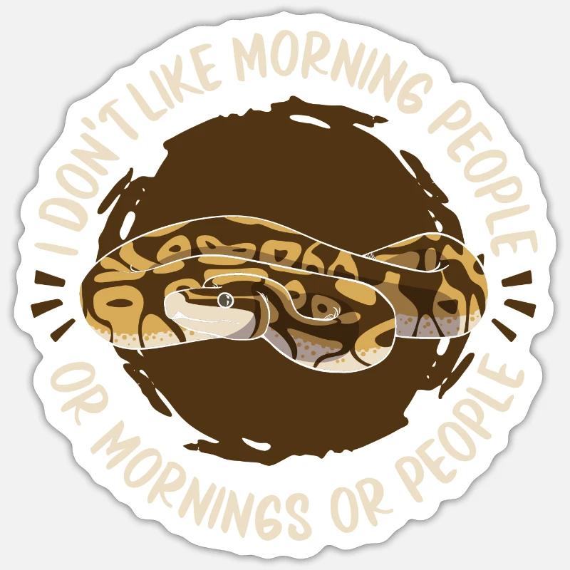 Boa Constrictor Snake Sticker size S (10 x 10 cm)