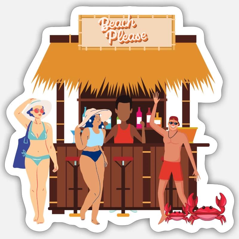 Sticker Größe S (10 x 10 cm) - 