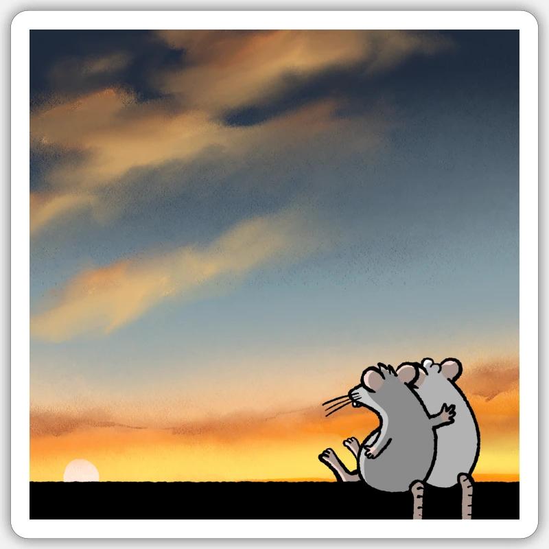 Sticker size S (10 x 10 cm) - 