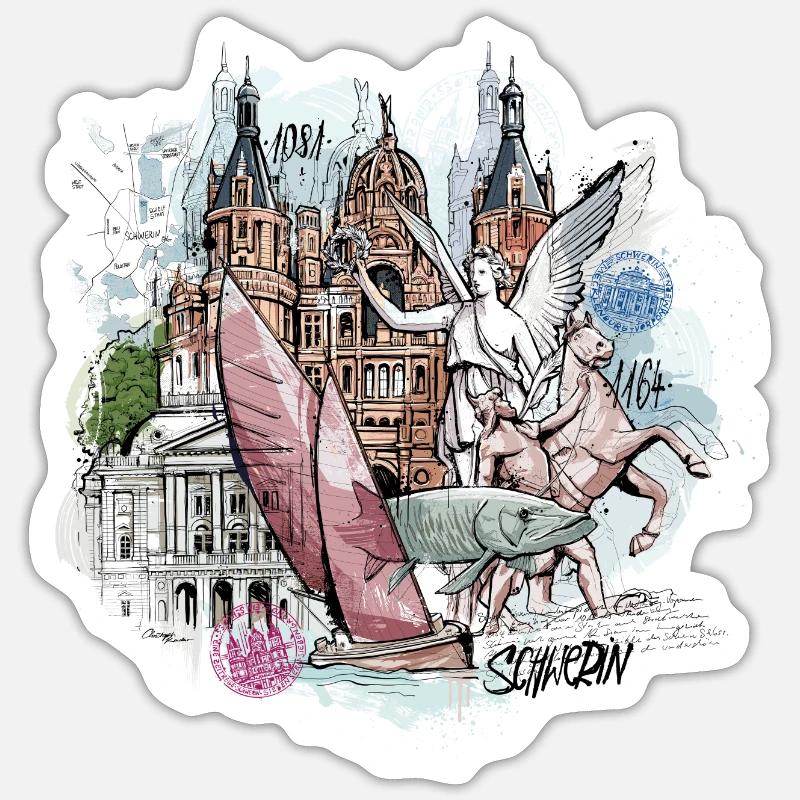 Sticker Größe S (10 x 10 cm) - 