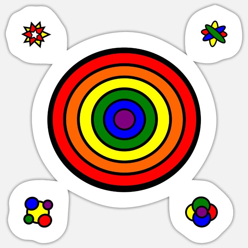 Sticker taille S (10 x 10 cm) - 