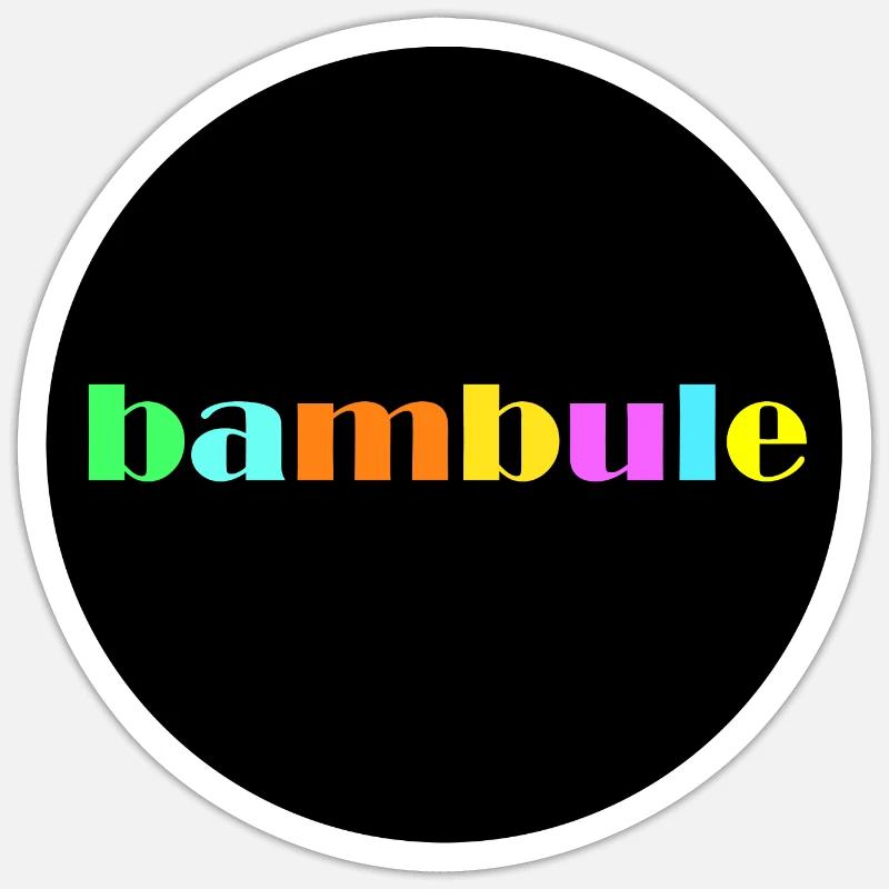 bambule Sticker Größe S (10 x 10 cm)