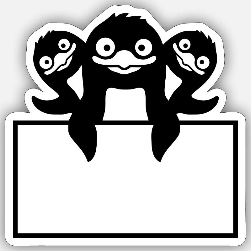 Sticker Größe S (10 x 10 cm) - 