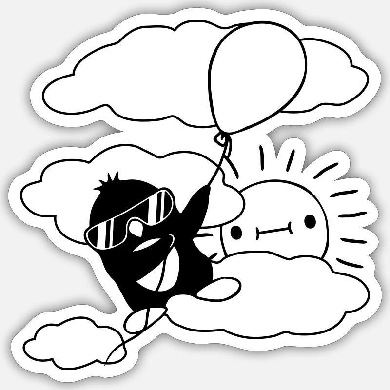 Sticker size S (10 x 10 cm) - 