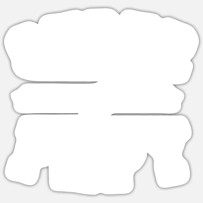 Sticker taille S (10 x 10 cm) - 