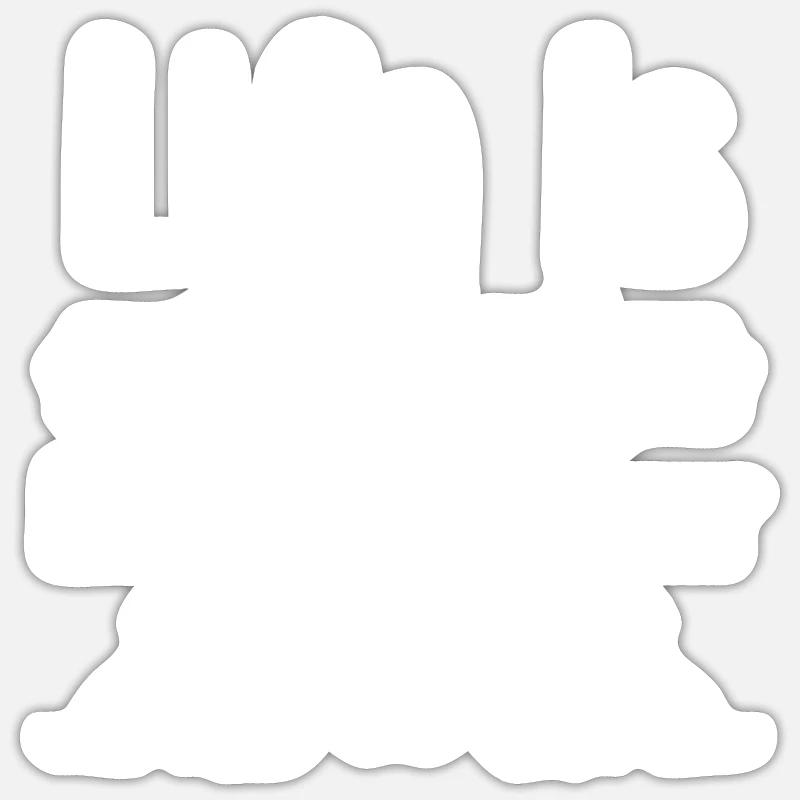 Sticker taille S (10 x 10 cm) - 