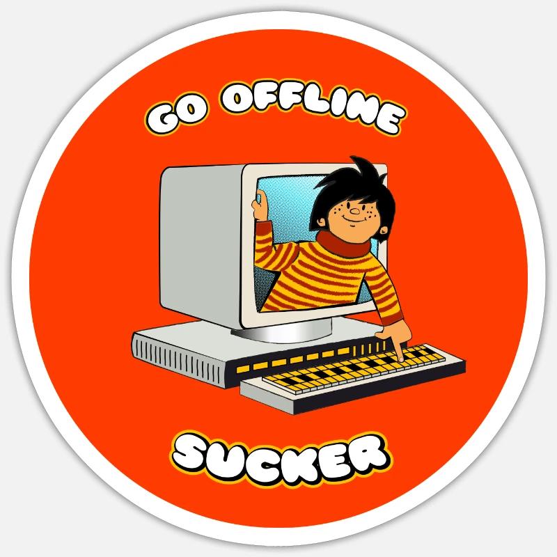 Sticker Größe S (10 x 10 cm) - 