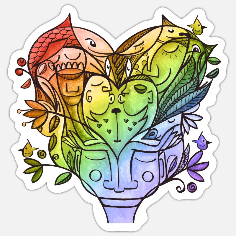 Sticker size S (10 x 10 cm) - 