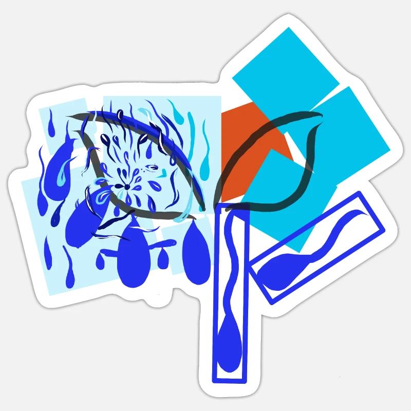 Sticker taille S (10 x 10 cm) - 