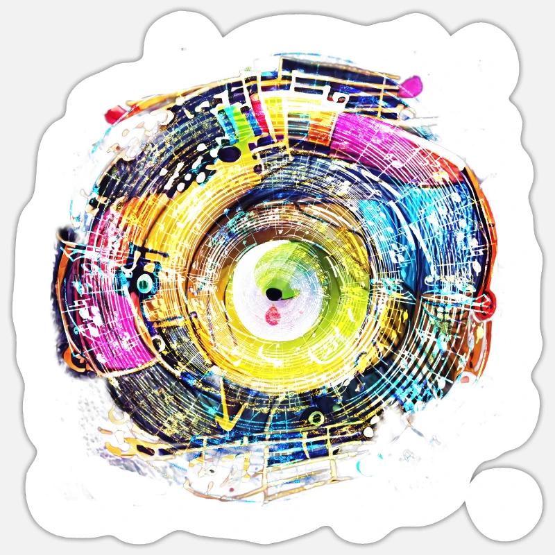 Sticker taille S (10 x 10 cm) - 