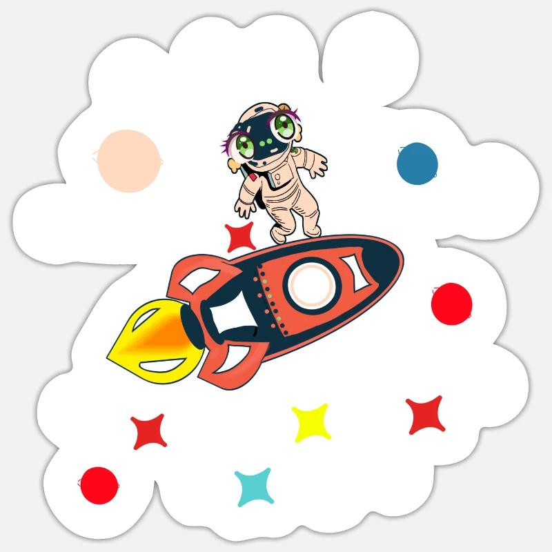 Sticker taille S (10 x 10 cm) - 