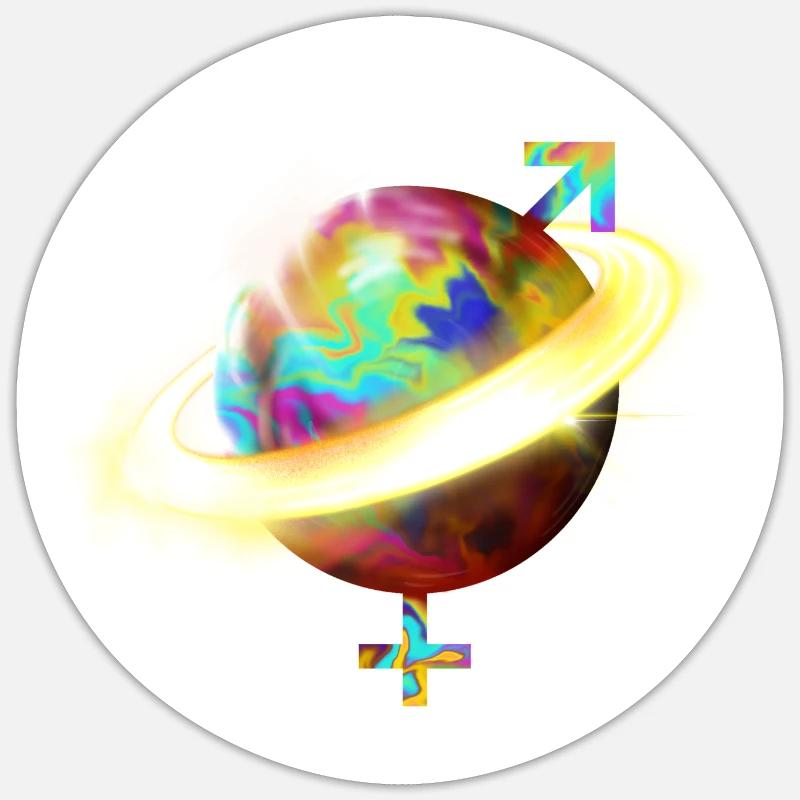 Sticker taille S (10 x 10 cm) - 