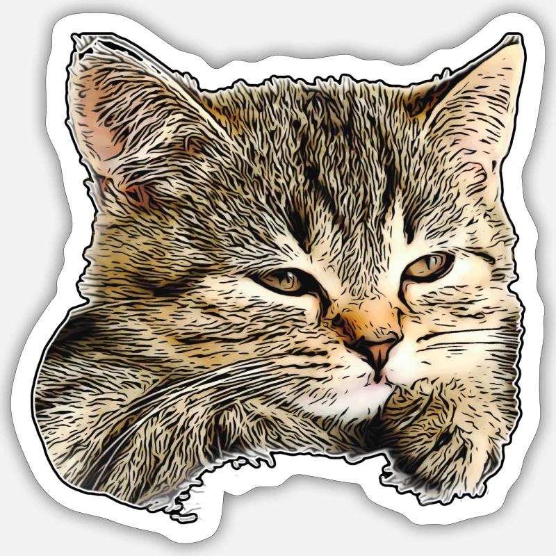 Sticker Größe S (10 x 10 cm) - 