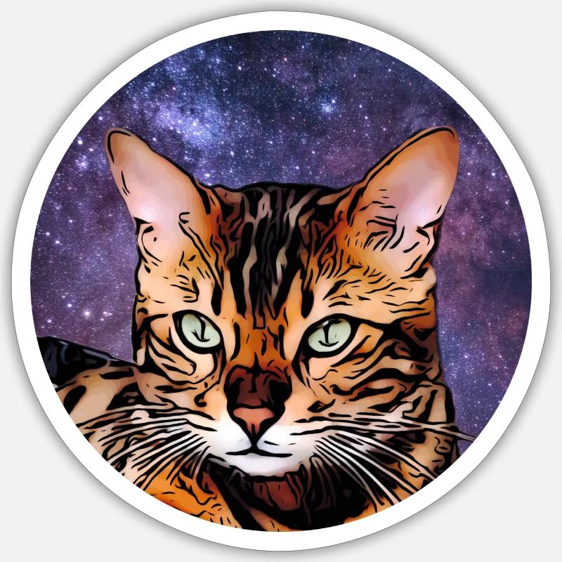 Sticker Größe S (10 x 10 cm) - 