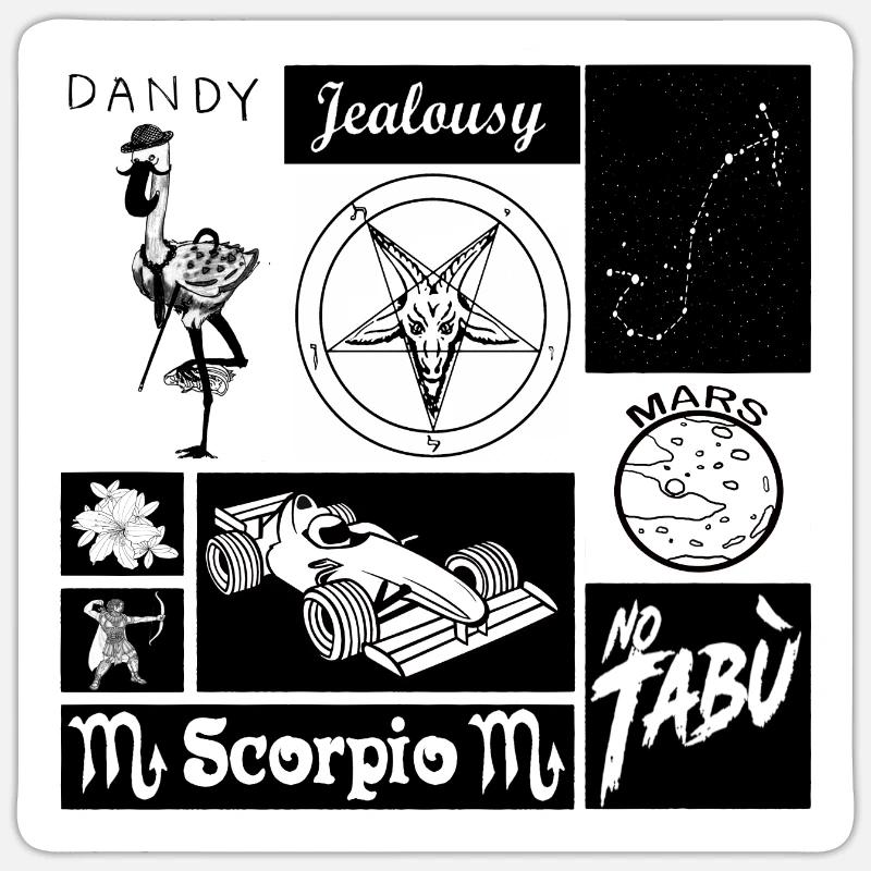 Sticker taille S (10 x 10 cm) - 