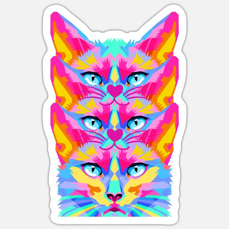 Sticker Größe S (10 x 10 cm) - 