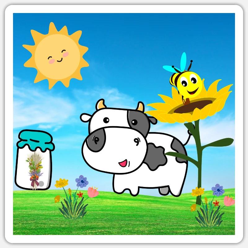 Sticker taille S (10 x 10 cm) - 