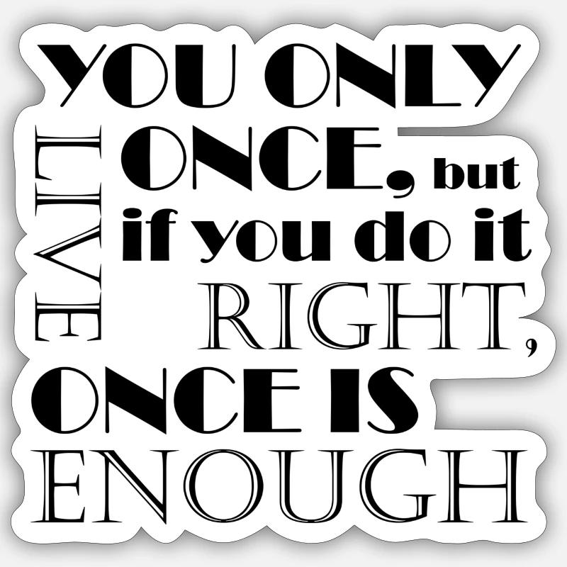 Sticker size S (10 x 10 cm) - 