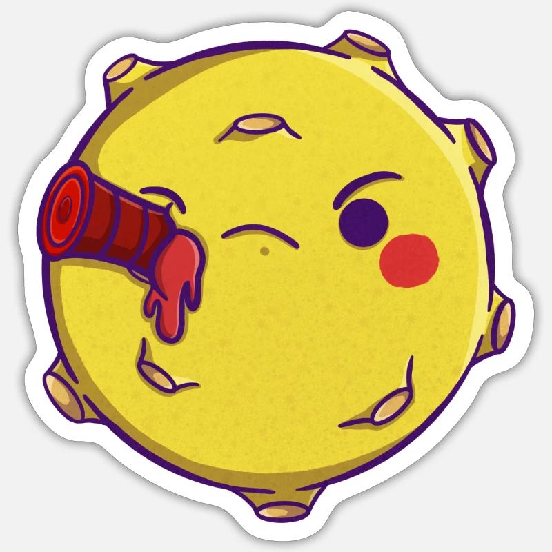 Sticker taille S (10 x 10 cm) - 