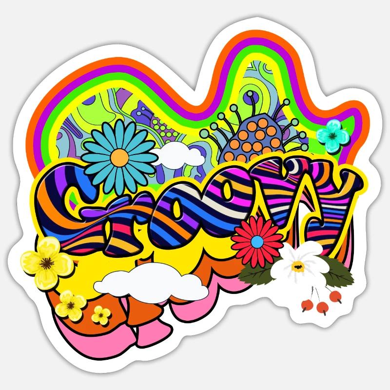 Sticker taille S (10 x 10 cm) - 