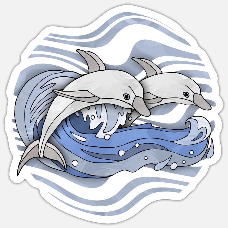 Sticker Größe S (10 x 10 cm) - 