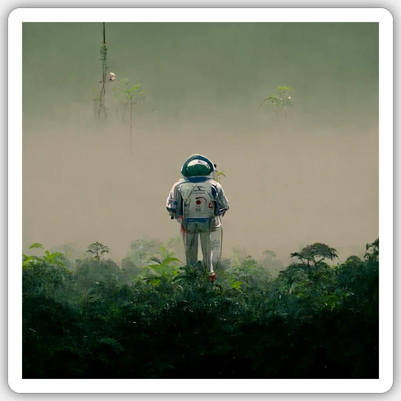 Lonely Voyager 059 Sticker Größe S (10 x 10 cm)