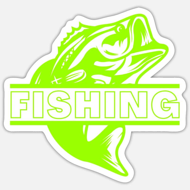 Fish Sticker size S (10 x 10 cm)