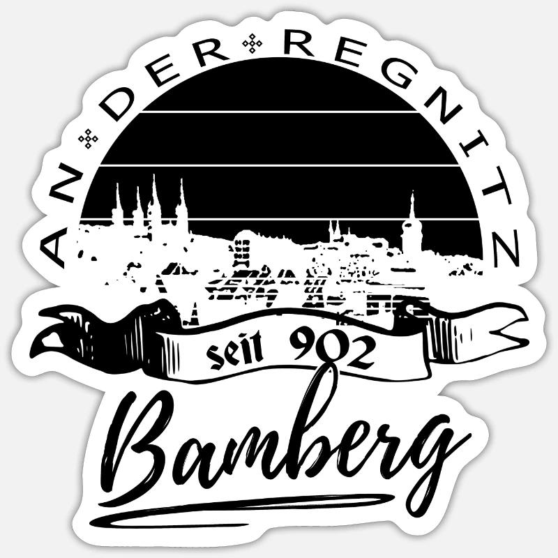 Bamberg Sticker Größe S (10 x 10 cm)