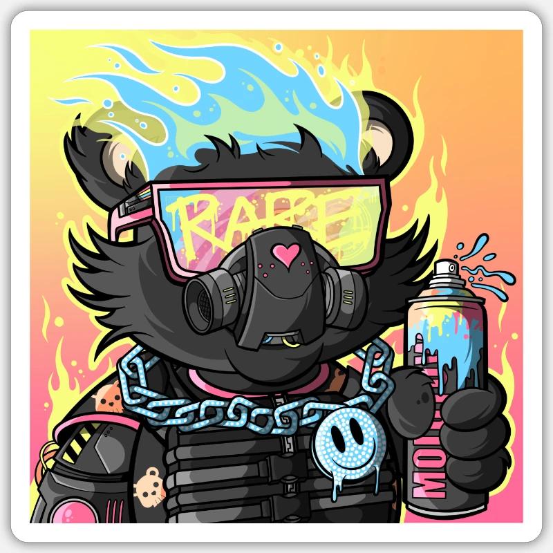 Sticker size S (10 x 10 cm) - 