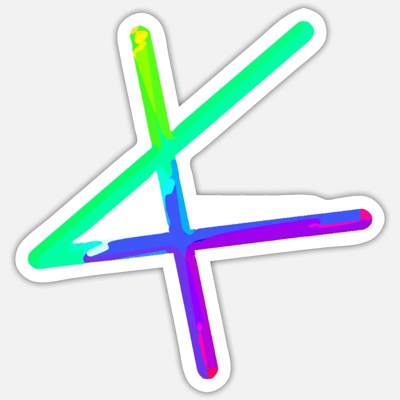 Sticker taille S (10 x 10 cm) - 