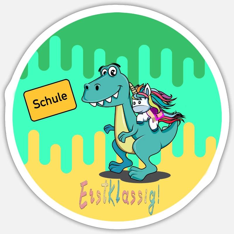 Erstklassig! Sticker Größe S (10 x 10 cm)