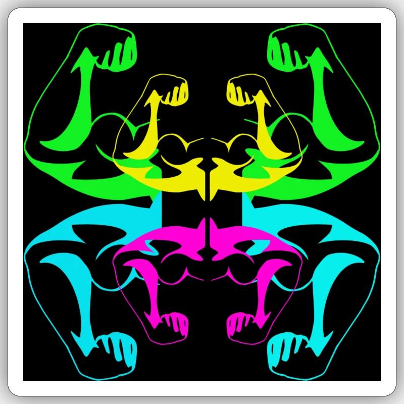 Sticker taille S (10 x 10 cm) - 