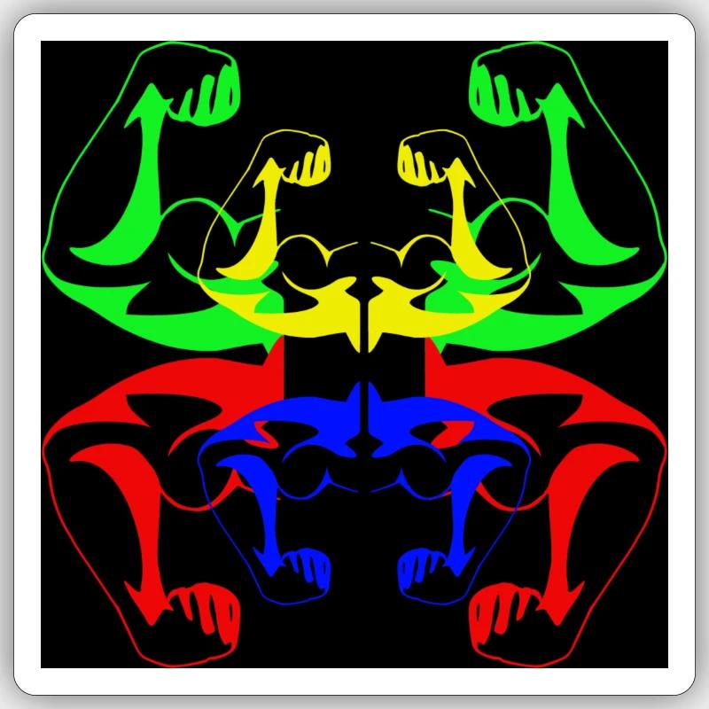 Sticker taille S (10 x 10 cm) - 