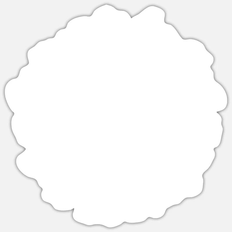 Joy - Sticker size S (10 x 10 cm) - white matte